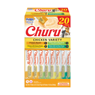 Inaba Churu Chicken Varieties Box Cat Treats