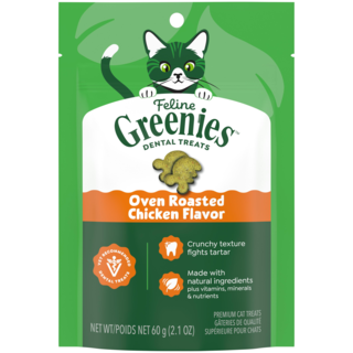 Greenies Oven Roasted Chicken Dental Cat Treats