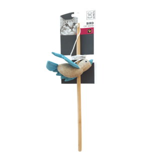 M-PETS Glow in the Dark Bird Wand Cat Toy