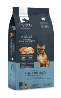 Hypro Premium Wholesome Grains Adult Fish & Potato Dry Dog Food
