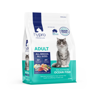 Hypro Premium Grain Free Adult Ocean Fish Dry Cat Food