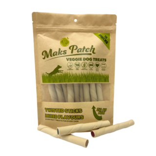 Mak's Patch Mixed Vegetable Twisted Stick Dog Treats