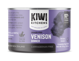 Kiwi Kitchens Venison Wet Dog Food