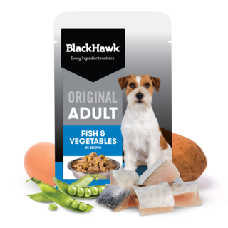 Black Hawk Original Adult Fish & Vegetables Wet Dog Food