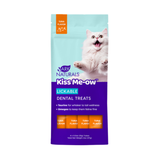 Ark Naturals Kiss Me-Ow Lickable Dental Tuna Cat Treats