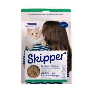 Sealord Skipper Whiting, Hoki & Salmon Air Dried Cat Food