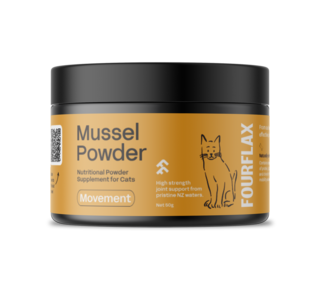 Fourflax Mussel Powder Supplement for Cats