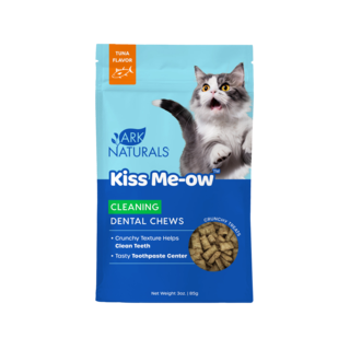 Ark Naturals Kiss Me-Ow Cleaning Dental Tuna Cat Treats