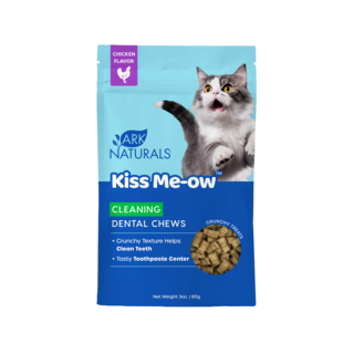 Ark Naturals Kiss Me-Ow Cleaning Dental Chicken Cat Treats
