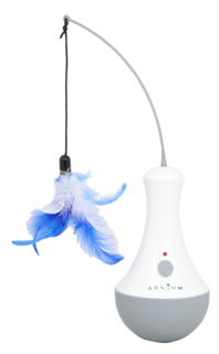 Aclium Spinning Tumbler With Teaser Cat Toy