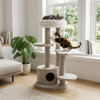 Tigga Christchurch Carpet Cat Scratch Tree 