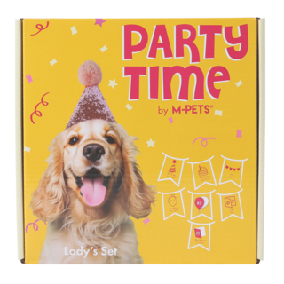 M-PETS Party Time Lady Birthday Party Pack For Dogs