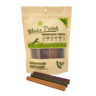 Mak's Patch Mixed Fruit Star Sticks Dog Treats