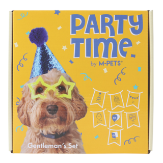 M-PETS Party Time Gentleman Birthday Party Pack For Dogs