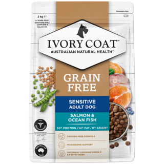 Ivory Coat Grain Free Sensitive Salmon & Ocean Fish Adult Dry Dog Food