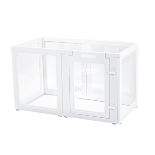 M-PETS Blanche Six Pannel Puppy Pen