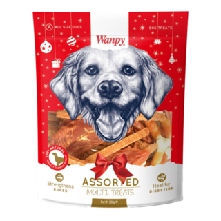 Wanpy Christmas Assorted Multi Dog Treats