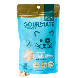 Gourmate Pet Treat Co. Gurnard Fish Bites Cat Treats