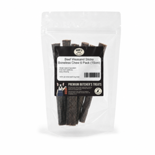 Digby's Dog Deli Beef Weasand Sticks Dog Chews