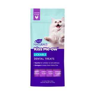 Ark Naturals Kiss Me-Ow Lickable Dental Chicken Cat Treats