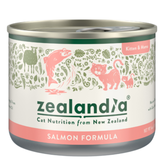 Zealandia Kitten & Mama Salmon Mousse Pate Wet Cat Food