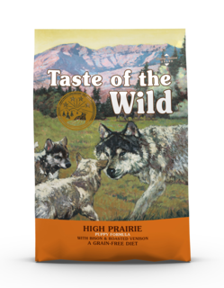 Taste of the Wild High Prairie Grain Free Puppy Dry Dog Food