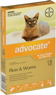 Advocate Flea & Worm Treatment for Cats Advocate Flea & Worm Treatment for Cats