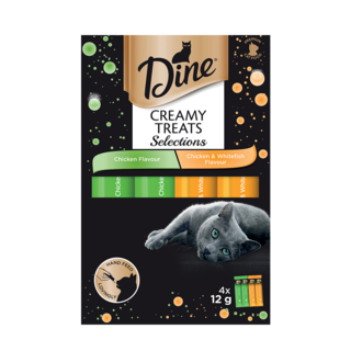 Dine Creamy Treats Selections Chicken Cat Treats