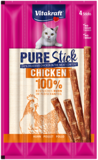 Vitakraft Pure Stick Chicken Cat Treats Vitakraft Pure Stick Chicken Cat Treats
