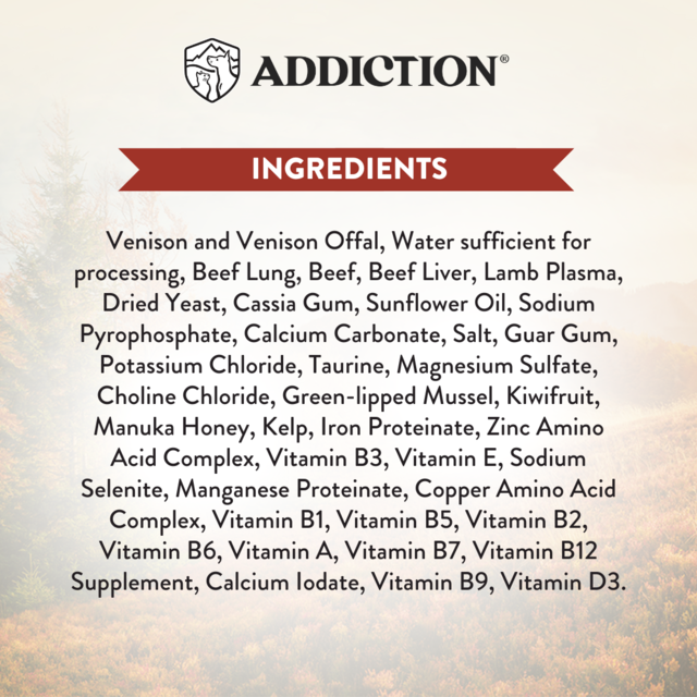 Addiction Wild Islands New Zealand Venison Grain-Free Wet Cat Food - Product Image 5