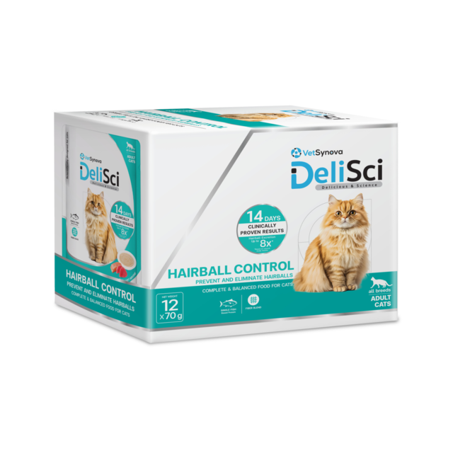 VetSynova DeliSci Hairball Control Mousse Wet Cat Food - Product Image 7