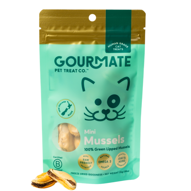 Gourmate Pet Treat Co. Mini Mussels Cat Treats - Product Image