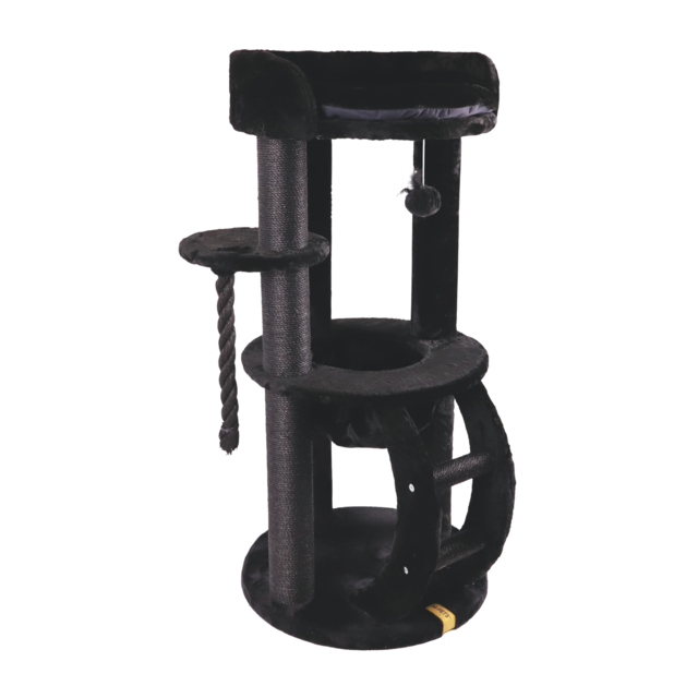M-PETS Panther Suite Cat Scratcher Tower - Product Image 1
