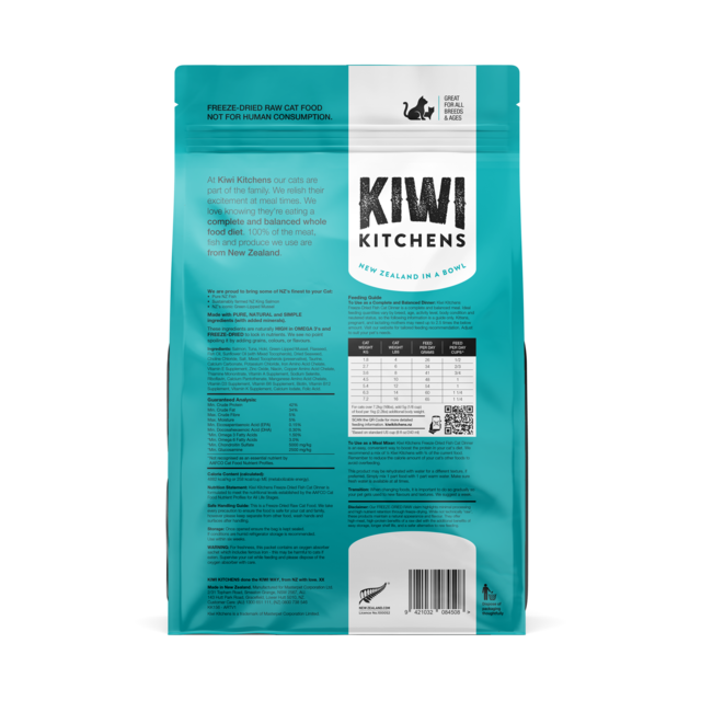 Kiwi Kitchens Fish Freeze Dried Cat Food - Product Image 15