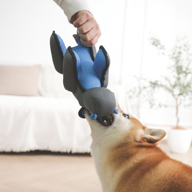 M-PETS Mega Plush Hippopotamus Dog Tough Toy - Product Image 5