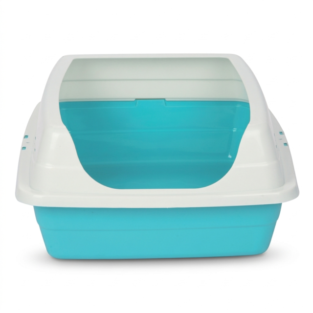 M-PETS Mansura Cat Litter Tray with Rim - Product Image