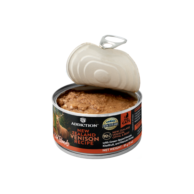 Addiction Wild Islands New Zealand Venison Grain-Free Wet Cat Food - Product Image 1