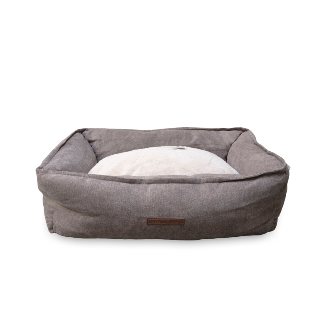 Coco & Cooper Deluxe Retreat Reversible Cat and Dog Bed - Product Image