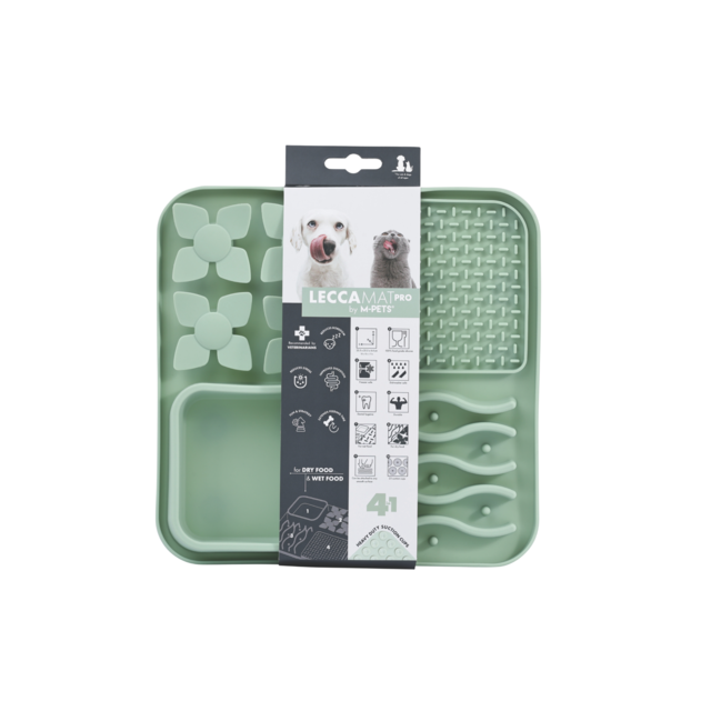 M-PETS Lecca PRO Non-Slip 4-in-1 Cat and Dog Slow Feeding Mat - Product Image 3