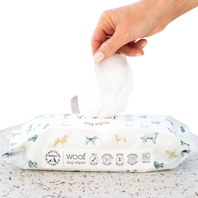 Woof Dog and Cat Manuka Honey Wipes - Product Image 1