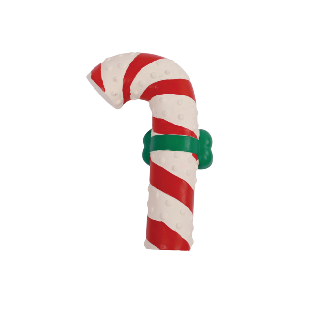 M-PETS Christmas Candy Cane Squeaker Dog Toy - Product Image 2
