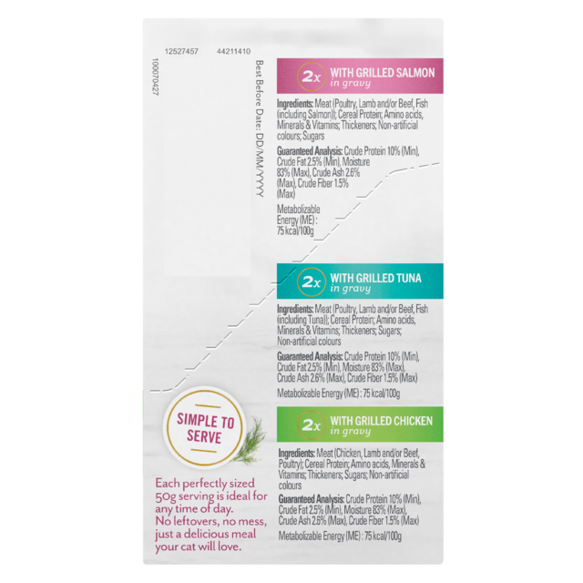 Fancy Feast Petite Delights Salmon Tuna & Chicken Variety Pack Wet Cat Food - Product Image 8