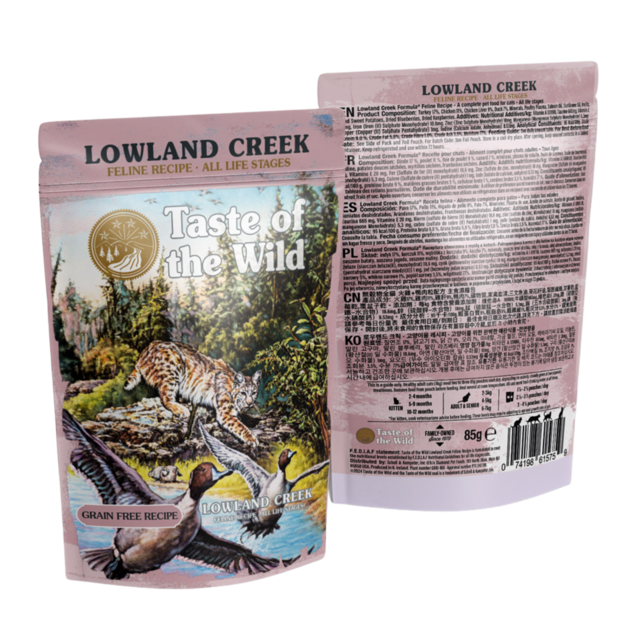 Taste of the Wild Lowland Creek Chunks in Gravy Wet Cat Food - Product Image 1