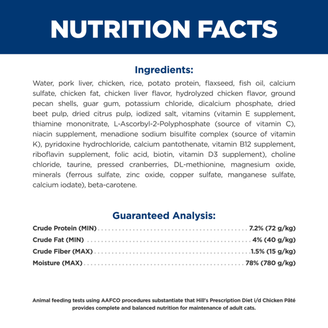 Hill's Prescription Diet i/d Digestive Care Canned Wet Cat Food - Product Image 9