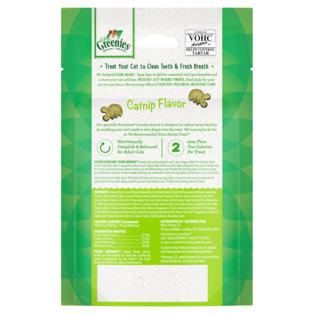 Greenies Catnip Dental Cat Treats - Product Image 2