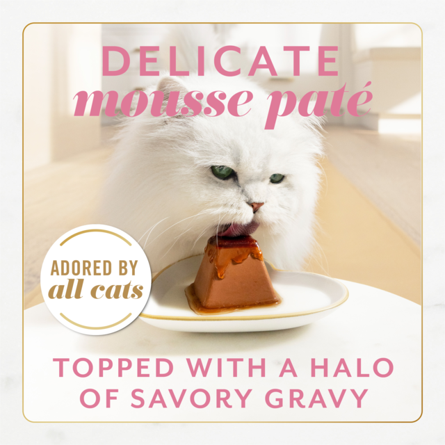 Fancy Feast Gems Mousse Pate with Salmon Wet Cat Food - Product Image 2