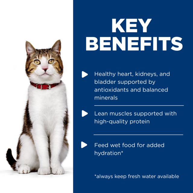 Hill's Science Diet Adult 7+ Chicken in Gravy Senior Wet Cat Food - Product Image 6