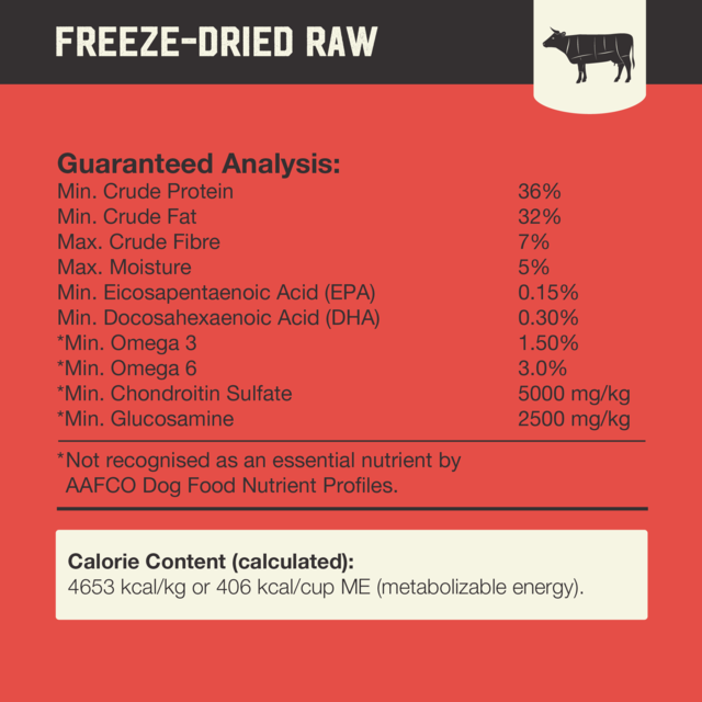 Kiwi Kitchens Beef Freeze Dried Dog Food - Product Image 10