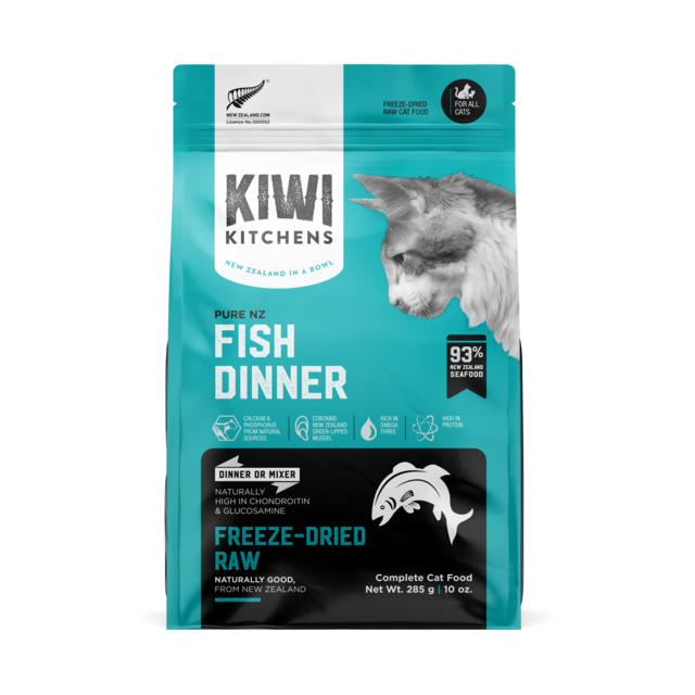 Kiwi Kitchens Fish Freeze Dried Cat Food - Product Image