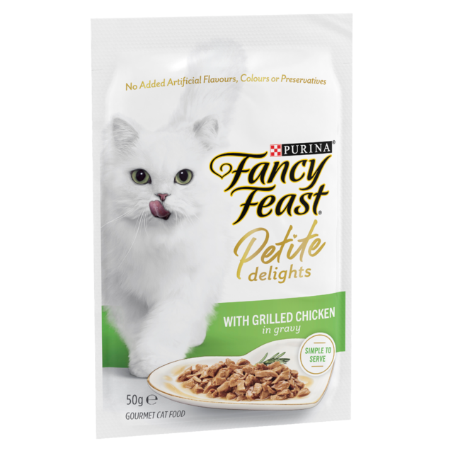 Fancy Feast Petite Delights Salmon & Chicken Variety Pack Wet Cat Food  - Product Image 2